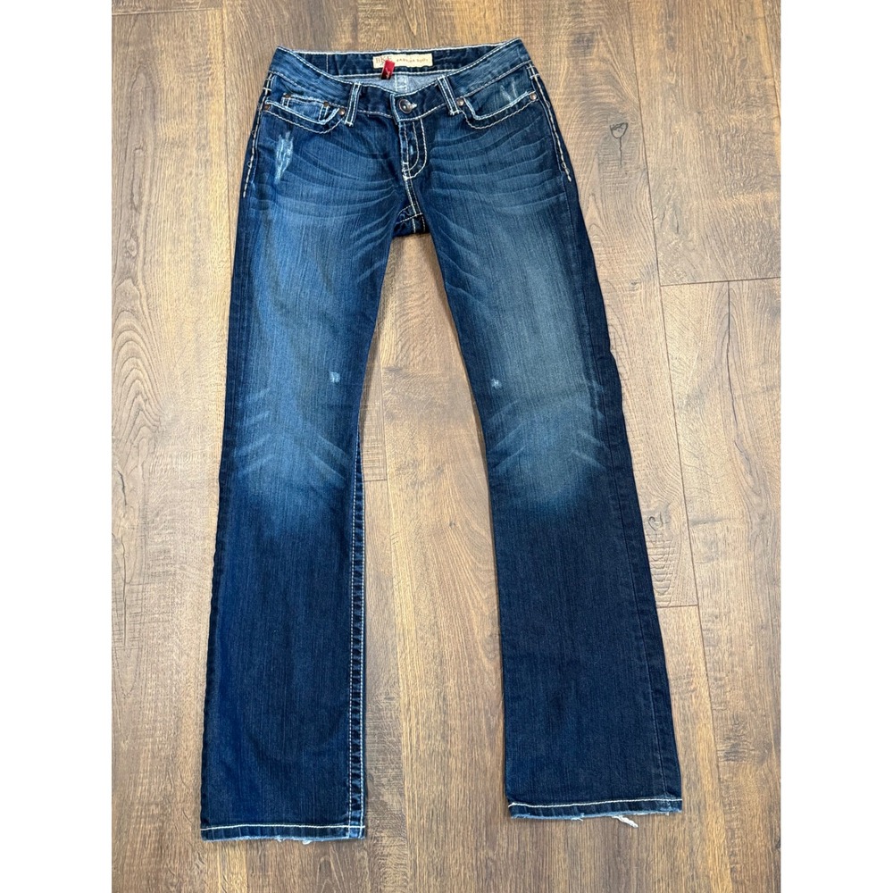 BKE Dark Blue Boot Cut Jeans